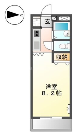 エトワールハイツⅡの物件間取画像